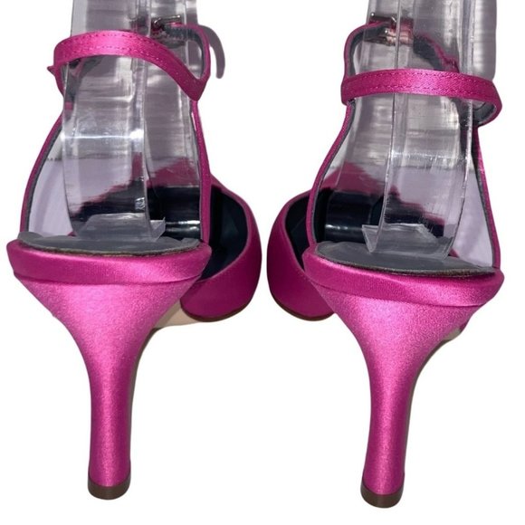 Sam & Libby Magenta Slingback Heels | Size 8M - Picture 6 of 10